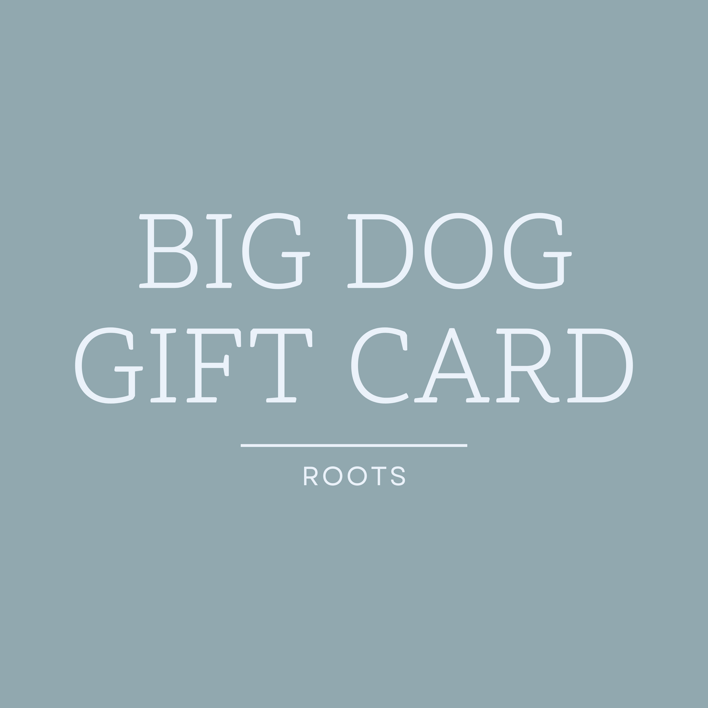 Big Dog Farms Gift Card